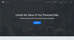Desktop Screenshot of datacoup.com